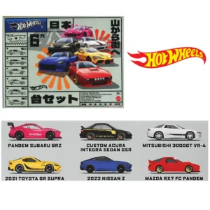 Hot Wheels 164 Japan Street Theme Multipack 6-Cars Sets