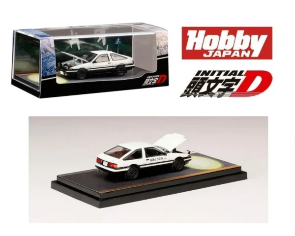 Hobby Japan 164 Toyota Sprinter Trueno GT APEX (AE86) INITIAL D Engine Mounted Model VS Kyoichi Sud